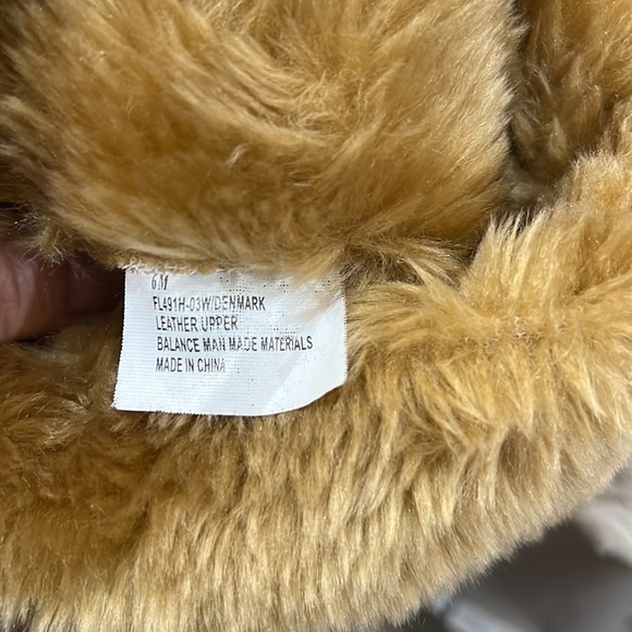 Ruffhewn fur trimmed wedge heeled boots size 6 - Picture 8 of 9